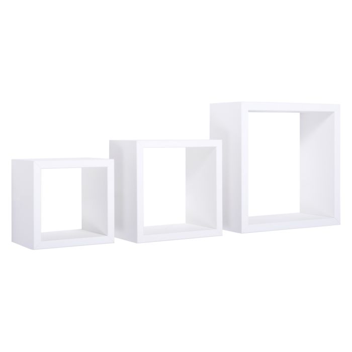 Acquista Sanitec Mensole a cubo da parete set di 3 pz componibile colore  Bianco mod. Rubic in Offerta a 44.1€ su BricoNow