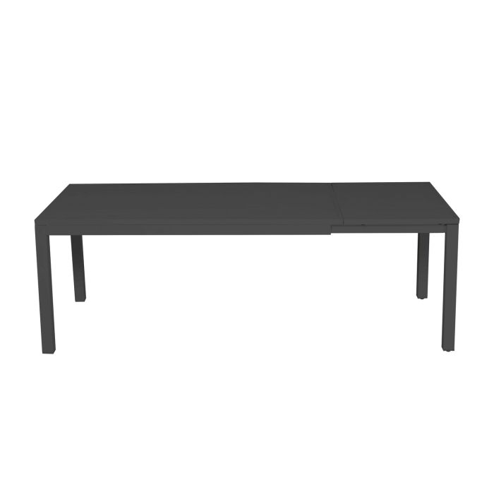 Tavolo estensibile in Alluminio Antracite 160/220x90 cm 76 cm mod. Boston