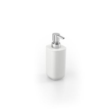 Dispenser Sapone da Appoggio Bianco in Resine Termoplastiche Mod. Pod