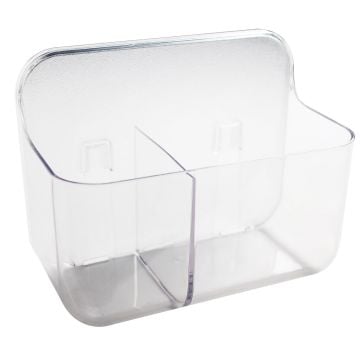 Contenitore Con 2 scomparti Trasparente in Materiale Termoplastico Mod. Air Container