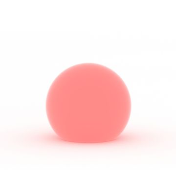 Lampada sfera luminosa da giardino Ø 40 cm Luce Rosso con Cavo mod. Hoop