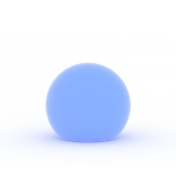 Lampada sfera luminosa da giardino Ø 40 cm Luce Blu con Cavo mod. Hoop