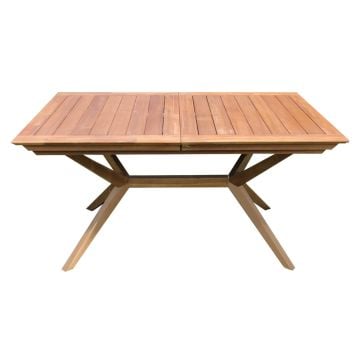 Tavolo estensibile in legno di Acacia 150/200x90 cm mod. Bali