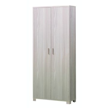Mobile 2 ante 8 ripiani h 190 cm colore Olmo Chiaro