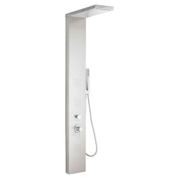 Manhattan - Colonna Doccia Acciaio Inox 160 Cm