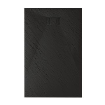 Piatto Doccia 70x170x2,6 CM Rettangolare Antracite Effetto Pietra mod. Blend