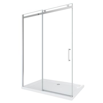 Porta Doccia 140 CM H190 Trasparente con Easy-Clean mod. Vogue
