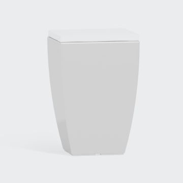 Seduta Fine In Resina 33x33 CM Bianco