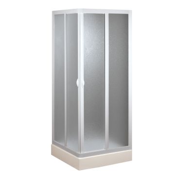 Box doccia 70x70 CM in Acrilico mod.Venere con apertura centrale
