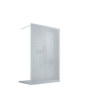 Parete doccia Walk-in Free in Acrilico H 185 cm mod. Beatrix Centrale