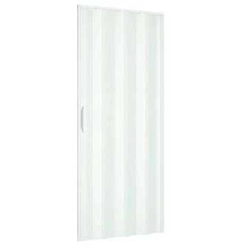 Porta a soffietto da interno in kit in PVC Bianca 82x210 cm mod. Simona