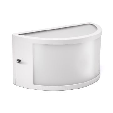 Applique led da parete colore bianco mod. SEGOVIA1E27B
