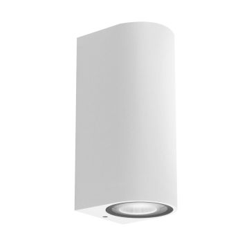 Applique led da paretea doppia emissione colore bianco mod. Cordova 2