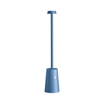 Lampada da tavolo led ricaricabile IP54 colore carta da zucchero mod. Tag