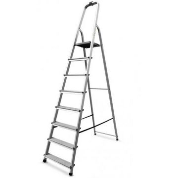 Scala domestica in alluminio portata fino a 125kg