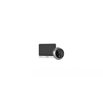 Campanello con spioncino e videocitofono integrato senza fili con batteria ricaricabile modello DP2C