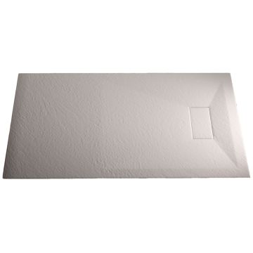 Piatto Doccia 70x170x2,6 cm Bianco Effetto Pietra mod. Strong