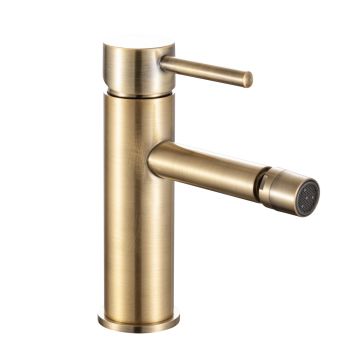 Miscelatore termostatico bidet Ottone antico con Leva monocomando mod. MM