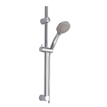 Asta saliscendi acciaio inox cromato Ø25 mm+ doccia 5 getti anticalcar –  Tabbid Market®