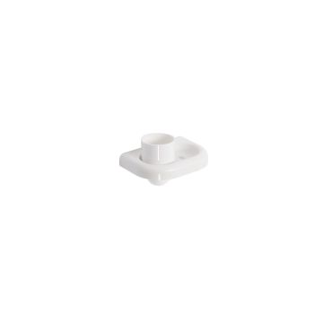 Porta spazzolini da parete Bianco in Termoindurente e ABS Mod. Linea
