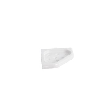 Angolare doccia da parete Bianco in Termoindurente e ABS Mod. Linea
