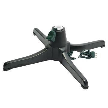 Base rotante per Albero di Natale con presa elettrica 2 rotazioni al minuto ø22,3/31,8 cm