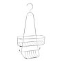 Contenitore Doccia da Appendere Cromo in Acciaio Cromato Mod. New Chrome