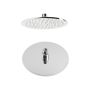 Kit Restyling Doccia Tondo 1 getto Cromo in Ottone e Acciaio Inox Aisi 304 Mod. Kit Seven Tondo