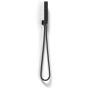 Kit Restyling Doccia Quadrato 1 getto Nero Opaco in Ottone e Acciaio Inox Aisi 304 verniciati Mod. Kit Black Quadrato