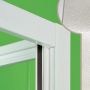 Porta Doccia Sopravasca 180 CM in Acrilico mod. Plutone con apertura laterale