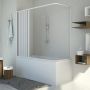 Box Doccia Sopravasca 70x150 CM H150 PVC mod. Santorini Laterale