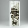 Porta a Soffietto da Interno in PVC Vintage 89,5x214 cm mod. Vera