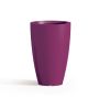 Vaso Parodia Resina Tondo Viola H50 Ø 33Cm