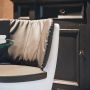Poltrona seduta Comfy Moon bianco in resina 60x60 cm 