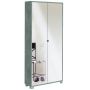 Mobile 2 ante 8 ripiani h 190 cm colore Specchio Naturale