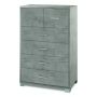 Mobile quadrante 6 cassetti h 112 cm colore Cemento