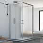 Box Doccia 3 lati 70x70x70 CM H185 stampato C mod. Junior Trio