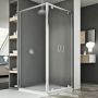 Box Doccia 90x120 AP. 120 CM H185 stampato C mod. Sintesi Duo 2 Ante