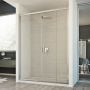 Porta Doccia 140CM H198 Trasparente mod. Young 2 Ante
