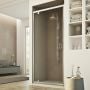 Porta Doccia 80CM H185 stampato C  mod. Sintesi 1 Anta