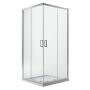 Box Doccia Quadrato 80x80 H185 Stampato C 6mm mod. Ready