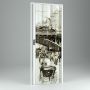 Porta a Soffietto da Interno in PVC Vintage 89,5x214 cm mod. Vera