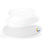 Complemento d'arredo luminoso lampada Led Multicolor Batteria mod. Eden Bright