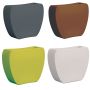 Vaso moderno Doppio Verso H 80 vari colori disponibili mod. Heart