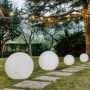 Lampada sfera luminosa da giardino Ø 70 cm Luce Rosso con Cavo mod. Hoop