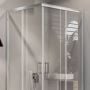 Box Doccia Quadrato 80x80 H185 Trasparente 6mm mod. Ready