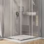 Box Doccia Quadrato 80x80 H185 Trasparente 6mm mod. Ready
