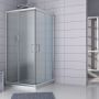 Box Doccia Rettangolare 70x90 H185 Stampato C 6mm mod. Alabama
