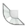 Box doccia semicircolare 70x90 CM H198 stampato C mod. Evolution