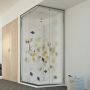 Box doccia 80x90CM H198 stampato C mod. Evolution